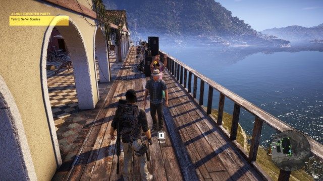 Talk to Señor Sonrisa