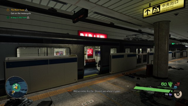 Board the train
