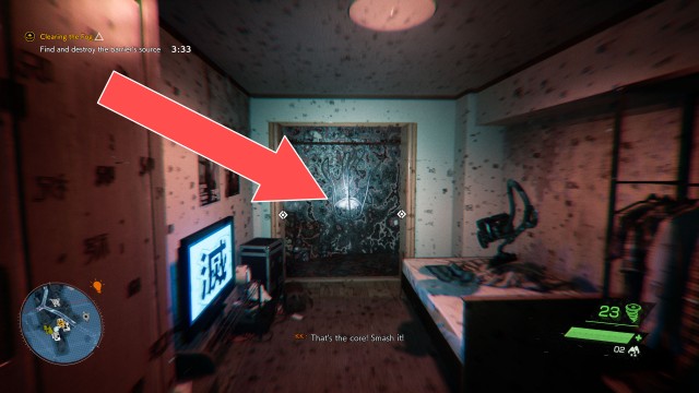 Find and destroy the barrier's source