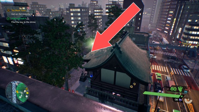 Find the key to the shrine