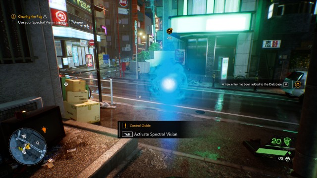 Head outside / Find the source of the barrier / Use your Spectral Vision to search the area