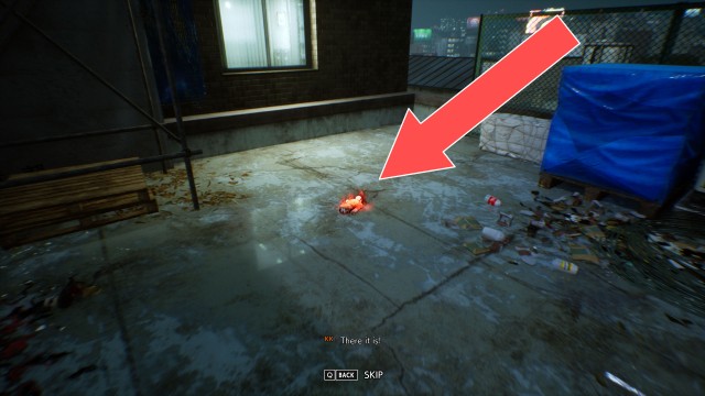 Search the area for clues with Spectral Vision / Follow the doll's trail
