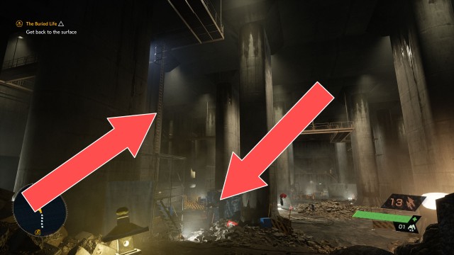 Get back to the surface