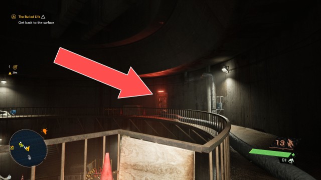 Get back to the surface