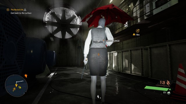 Get back to the surface