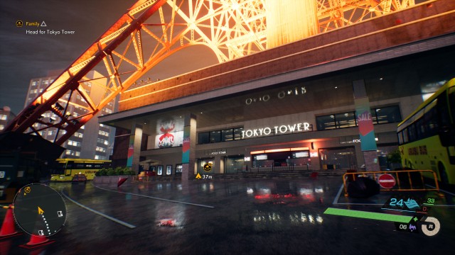 Head for Tokyo Tower