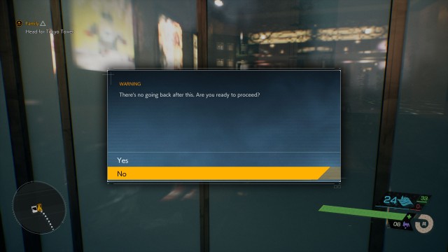 Head for Tokyo Tower