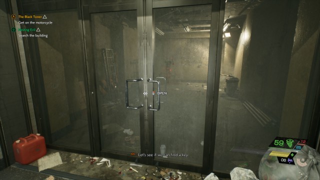 Search the building