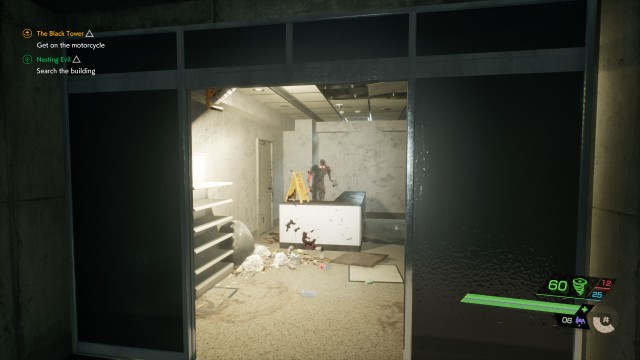 Search the building