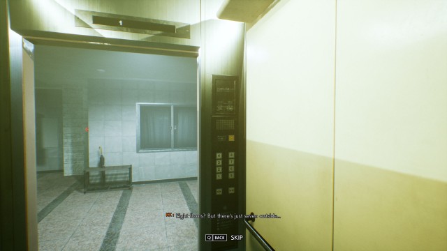 Search inside the apartment building