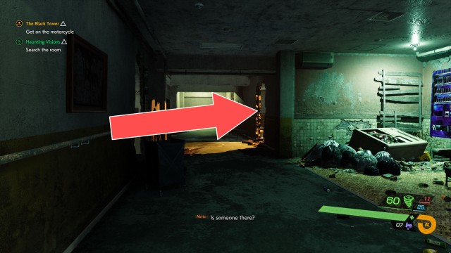 Search the room