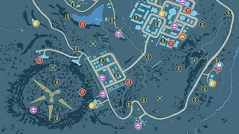 Tunguska, Destroy All Humans! 2 Map