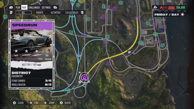 Edgewater Speedrun 1/2 (A)