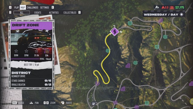 Kennedy Drive Drift Zone 1/2 (A)