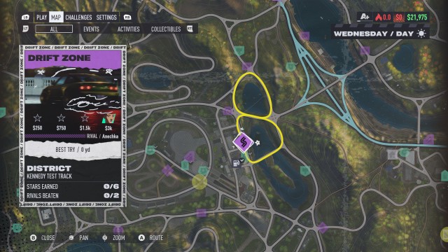 Kennedy Test Track Drift Zone 2/2