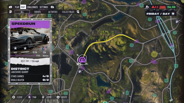 Lakeshore Quarry Speedrun 1/2 (A)