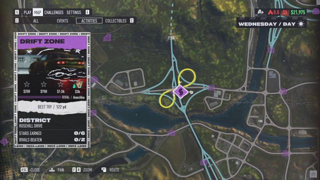 Rosehill Drive Drift Zone 2/2 (A)