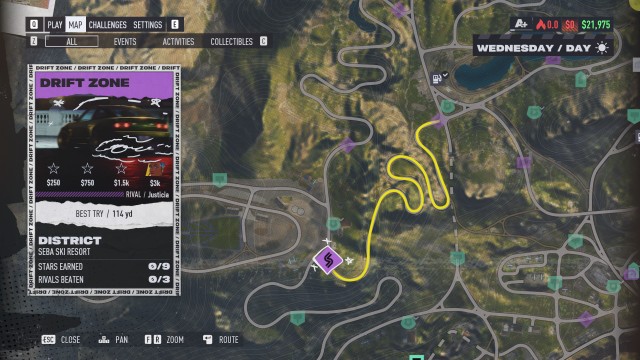 Seba Ski Resort Drift Zone 1/3 (A)