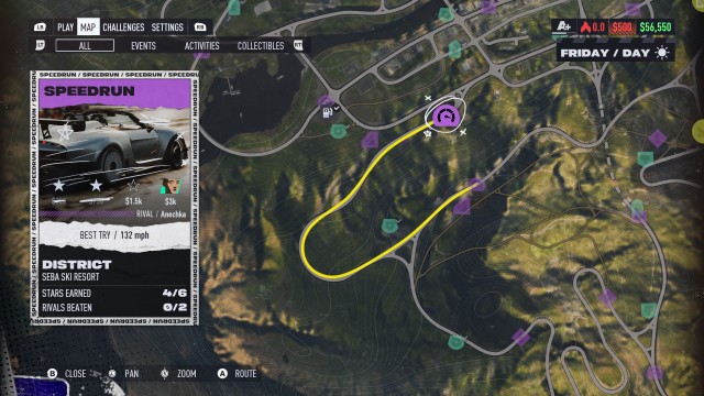 Seba Ski Resort Speedrun 1/2 (A)