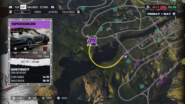 Seba Ski Resort Speedrun 2/2 (A)