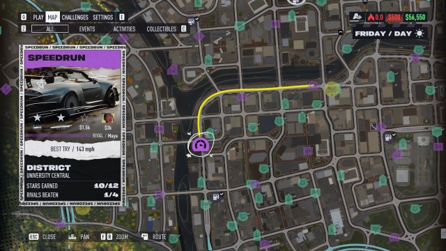 University Central Speedrun 1/4 (A)
