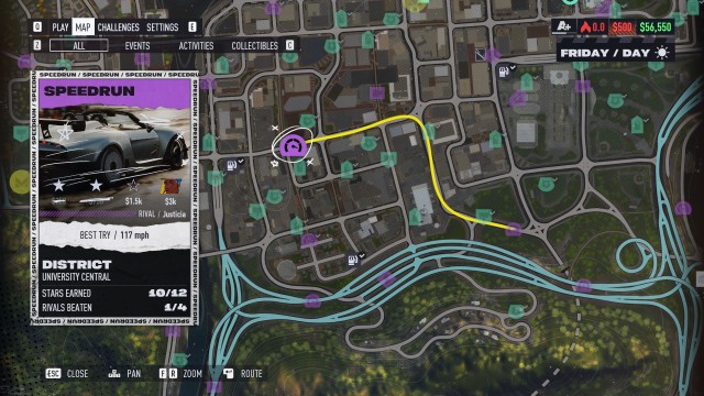 University Central Speedrun 3/4 (A)