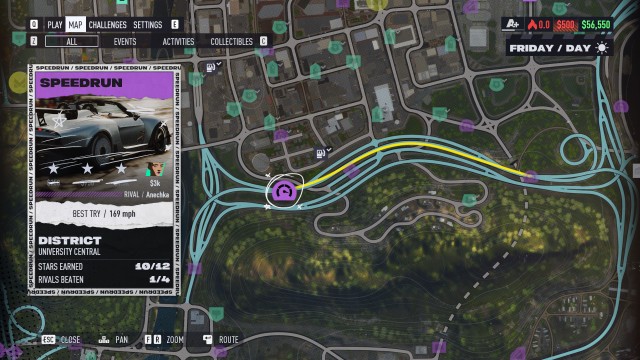 University Central Speedrun 4/4 (A)