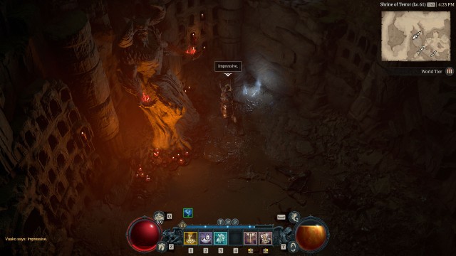 Diablo Statue