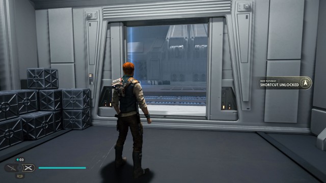 Hangar Bay Exterior Shortcut #1