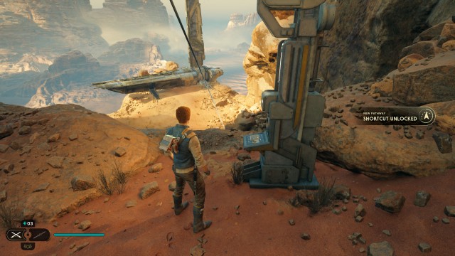 Ruins Landing Site Shortcut