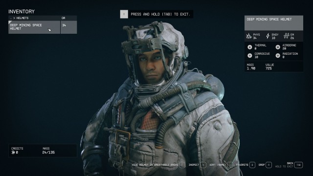 Equip a Helmet