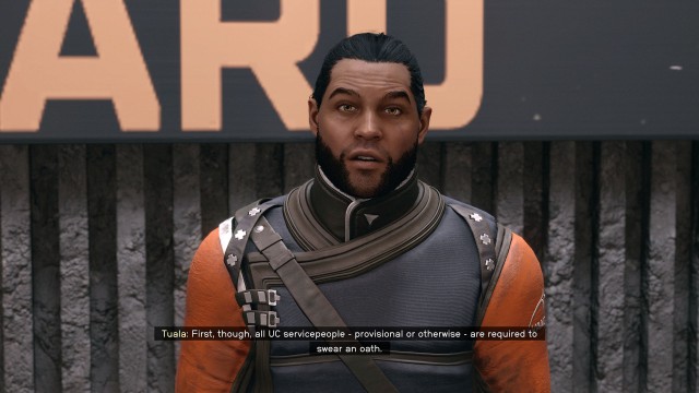 Speak to Commander Tuala