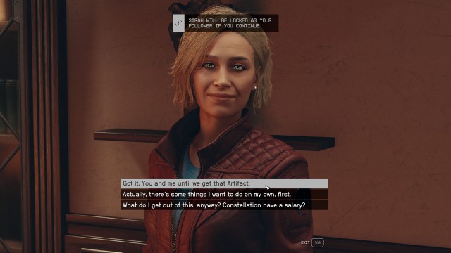 Talk to Sarah