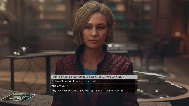 Enter the Library / Talk to Sarah
