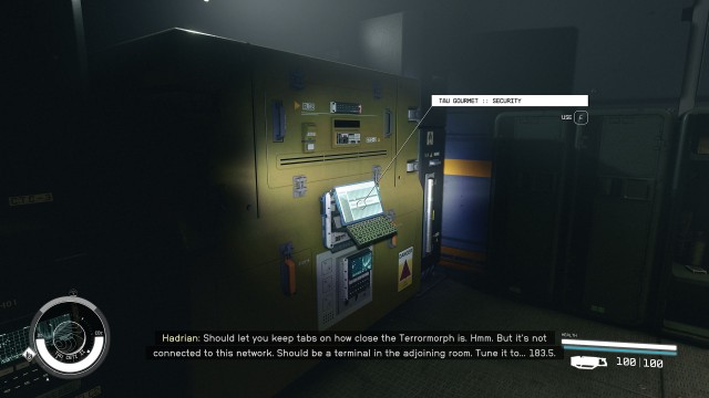 Restore the security system connection / Allow Hadrian to analyze the system