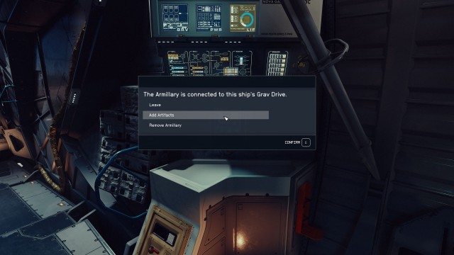 Build the Armillary on Your Ship / Complete the Armillary
