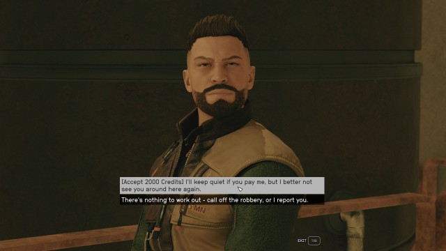Confront the thieves