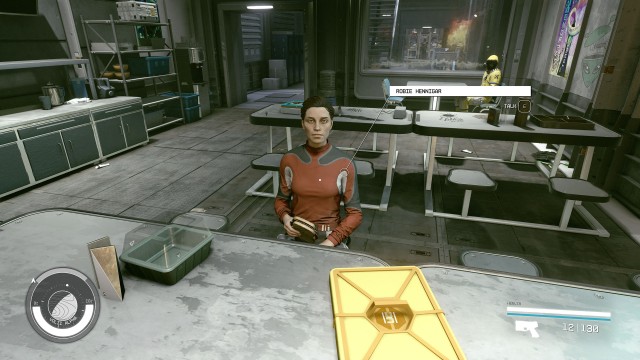 Find Neshar's Contact in the Break Room