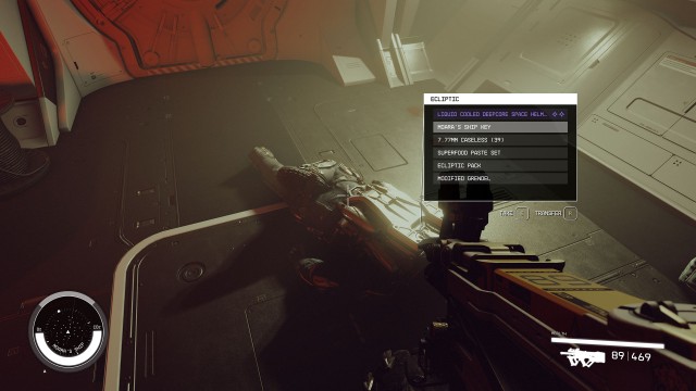 Clear Moara's Ship of Hostiles /  Get the Key