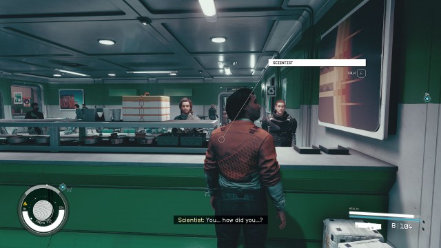 Get to the lab / Speak to Rafael