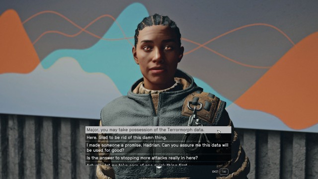 Give the data to Hadrian