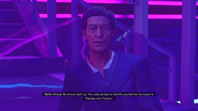 Go to the Astral Lounge / Talk to Walter Stroud