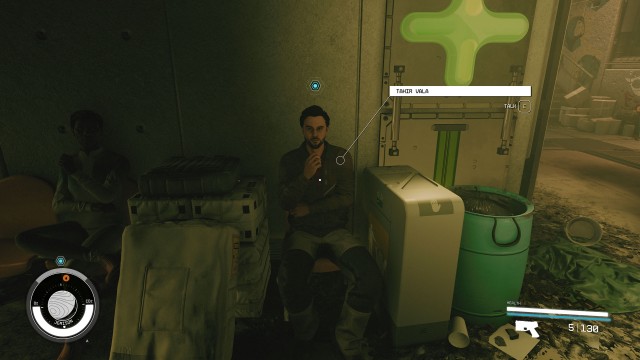 Pick up the patient from the MedBay