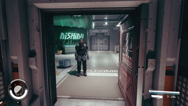 Enter Nishina Research Station / Speak to Ethan
