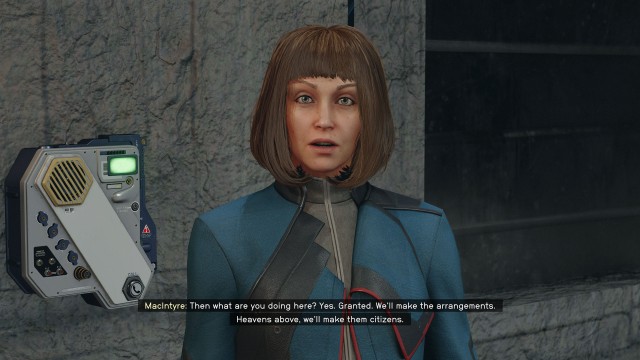 (Optional) Speak to MacIntyre / Tell Radcliff you agree to her terms