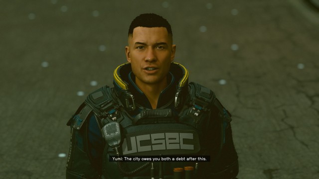 Speak to Sergeant Yumi