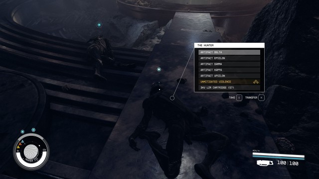 Take the Hunter's Artifacts AND/OR Take the Emissary's Artifacts