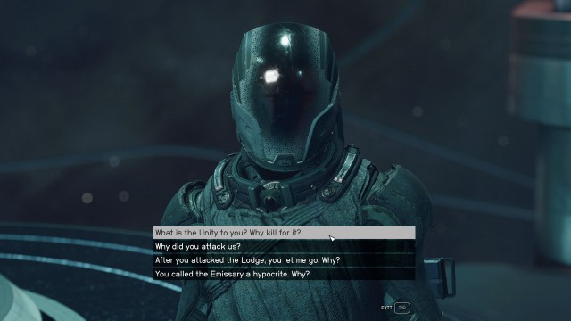 (Optional) Talk to the Emissary / (Optional) Talk to the Hunter