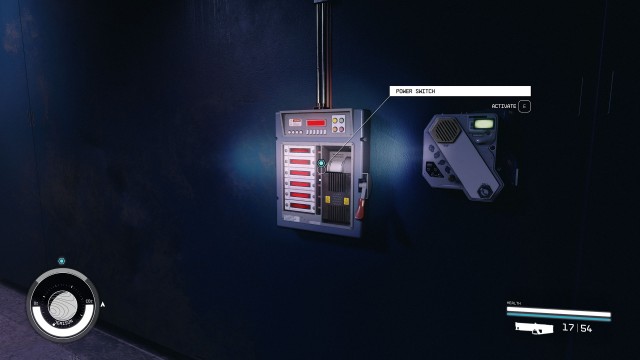 Throw the power switch