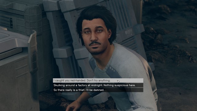 Confront the Thief Suspect